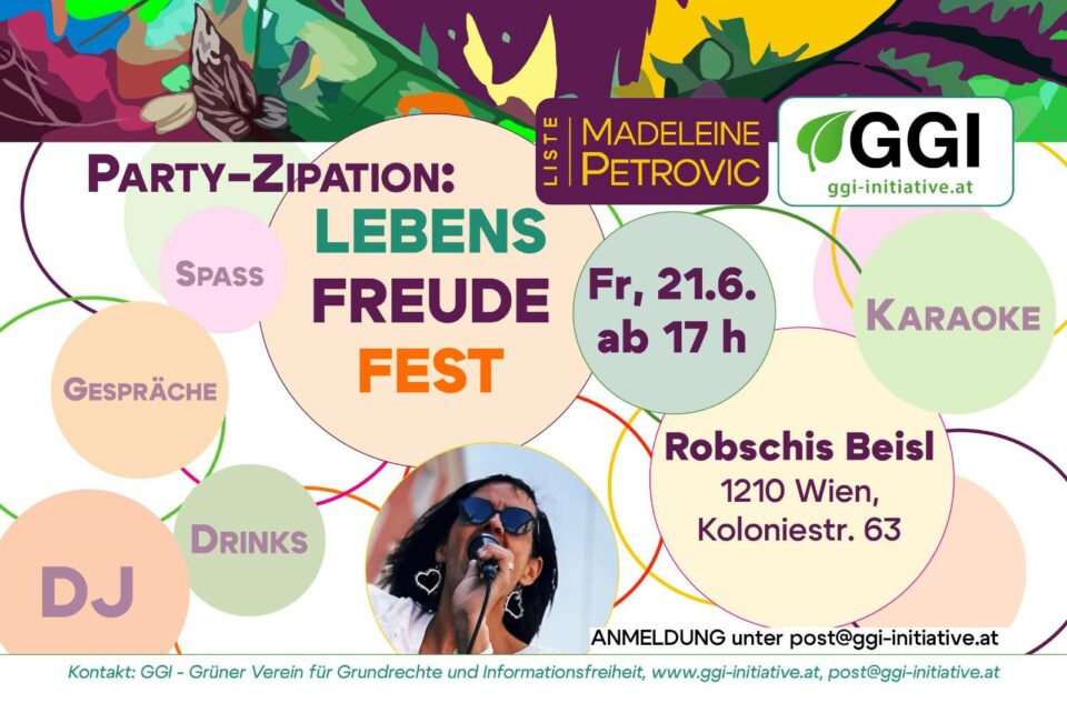 Lebens Freude Fest am 21.6.2024 in Wien